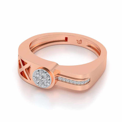 Distinct ring For Men - Rose Gold - Image 2