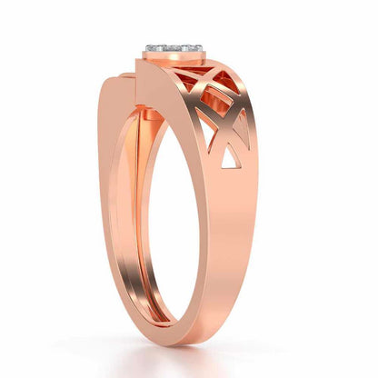 Distinct ring For Men - Rose Gold - Image 3