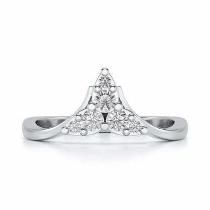 Diti Silver Ring - White Gold - Image 4