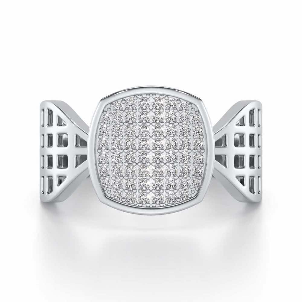 Divulge Silver Ring For Men - White Gold - Image 4