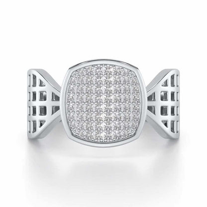 Divulge Silver Ring For Men - White Gold - Image 4