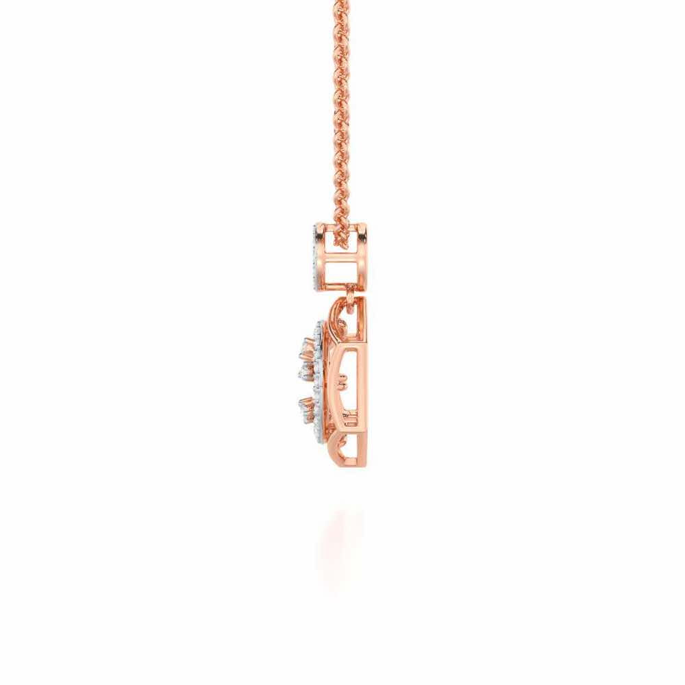 Dreamy Delight Silver Pendant - Rose Gold - Image 4