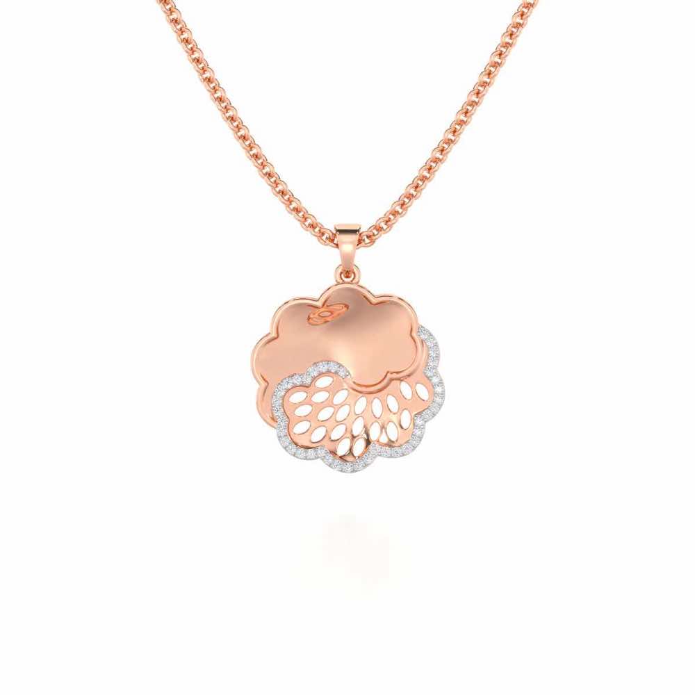 Effulgent Grace Silver Pendant