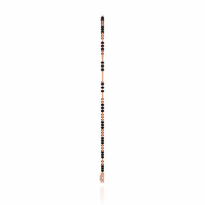 Ehsaas Silver Mangalsutra - Rose Gold - Image 4
