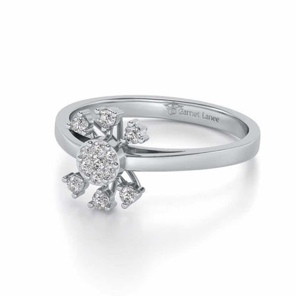 Ekta Silver Ring - White Gold - Image 2