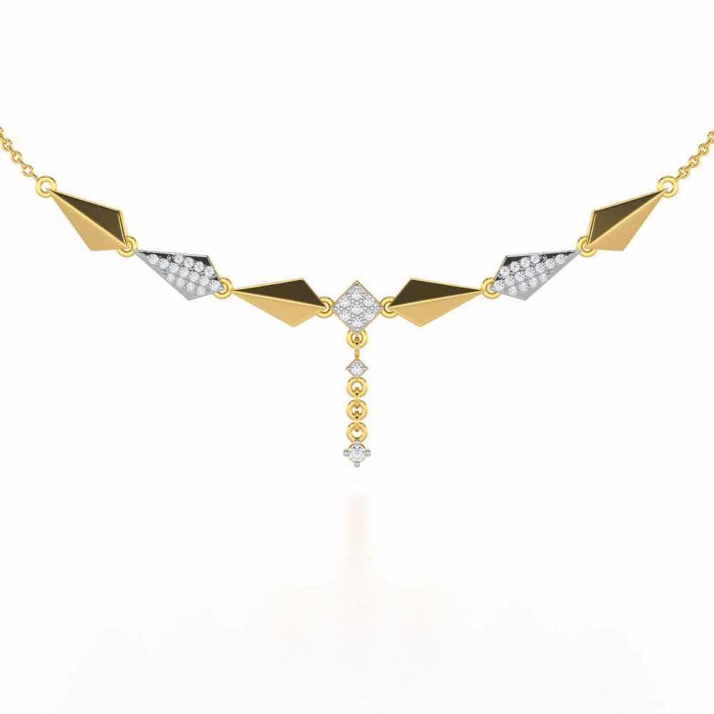 Elegance Tassel Silver Necklace