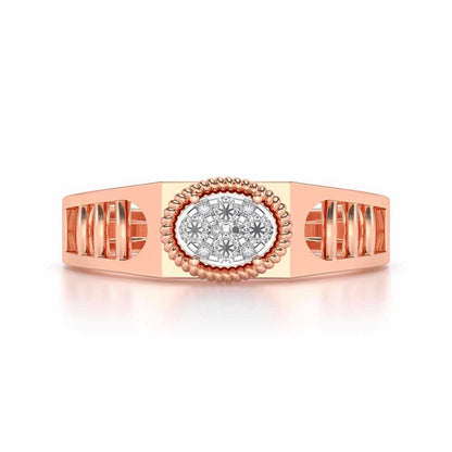 Elegant Ring For Men - Rose Gold - Image 4