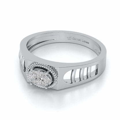 Elegant Ring For Men - White Gold - Image 2