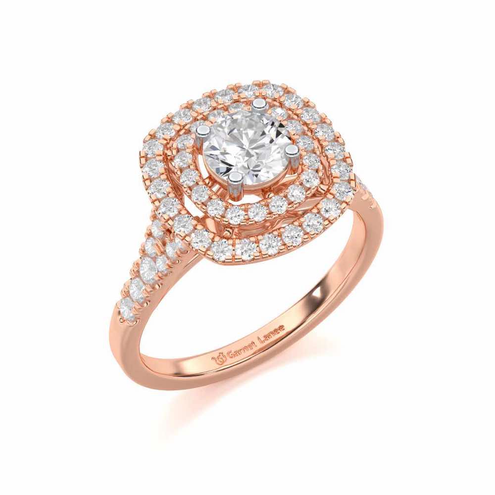Elite Titan Women Solitaire Ring - Rose Gold - Image 1
