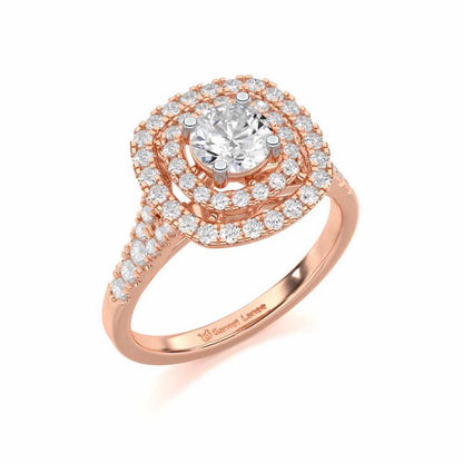 Elite Titan Women Solitaire Ring - Rose Gold - Image 1