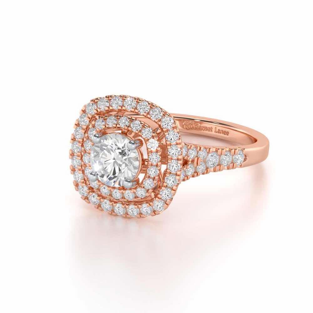 Elite Titan Women Solitaire Ring - Rose Gold - Image 2