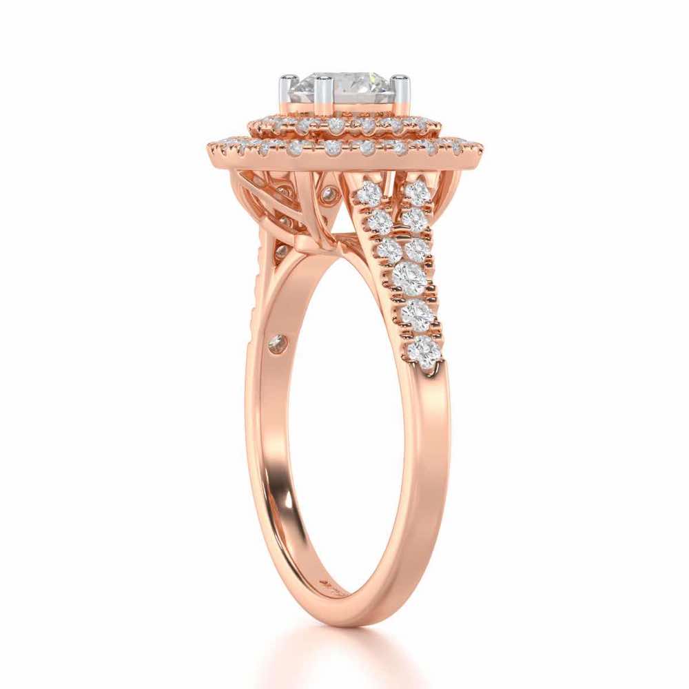 Elite Titan Women Solitaire Ring - Rose Gold - Image 3