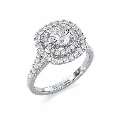 Elite Titan Women Solitaire Ring - White Gold - Image 1