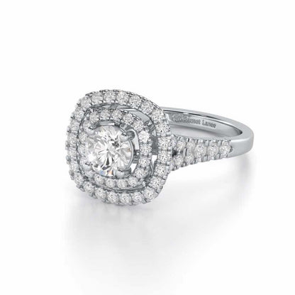 Elite Titan Women Solitaire Ring - White Gold - Image 2