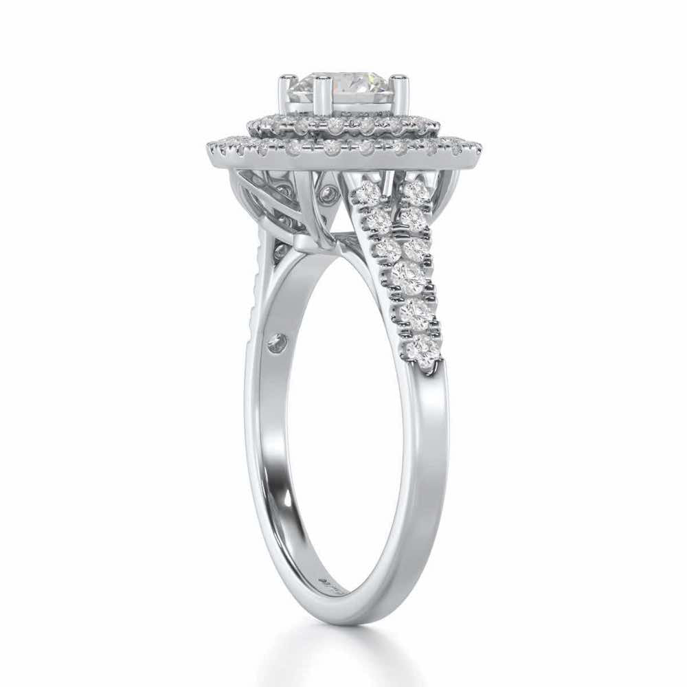 Elite Titan Women Solitaire Ring - White Gold - Image 3