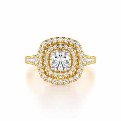 Elite Titan Women Solitaire Ring - Yellow Gold - Image 4