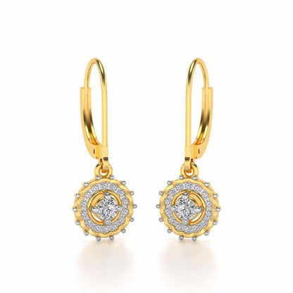 Embellished Silver Drops - Yellow Gold - Image 2
