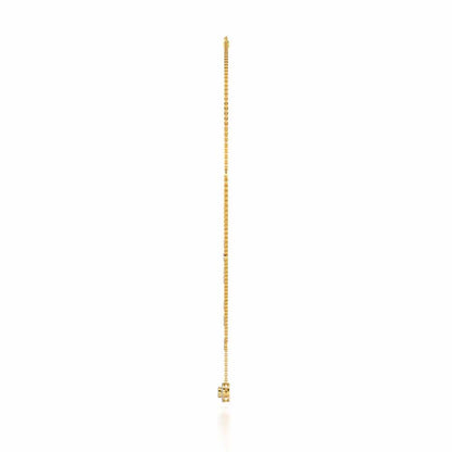 Emily Silver Necklace - Yellow Gold - Image 4