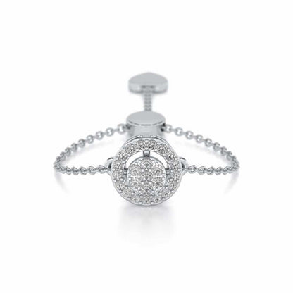 Emily Silver Ring - White Gold - Image 1