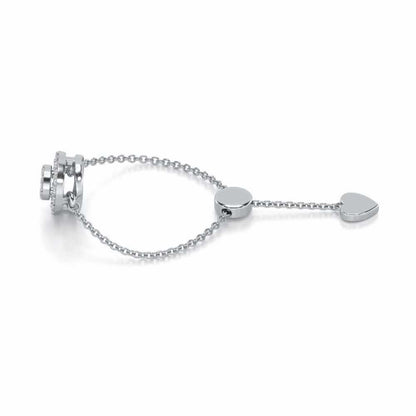 Emily Silver Ring - White Gold - Image 3