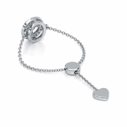 Emily Silver Ring - White Gold - Image 4