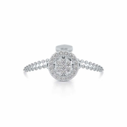 Emily Silver Ring - White Gold - Image 5