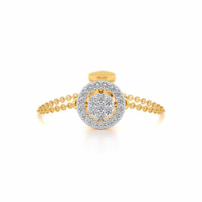 Emily Silver Ring - Yellow Gold - Image 5