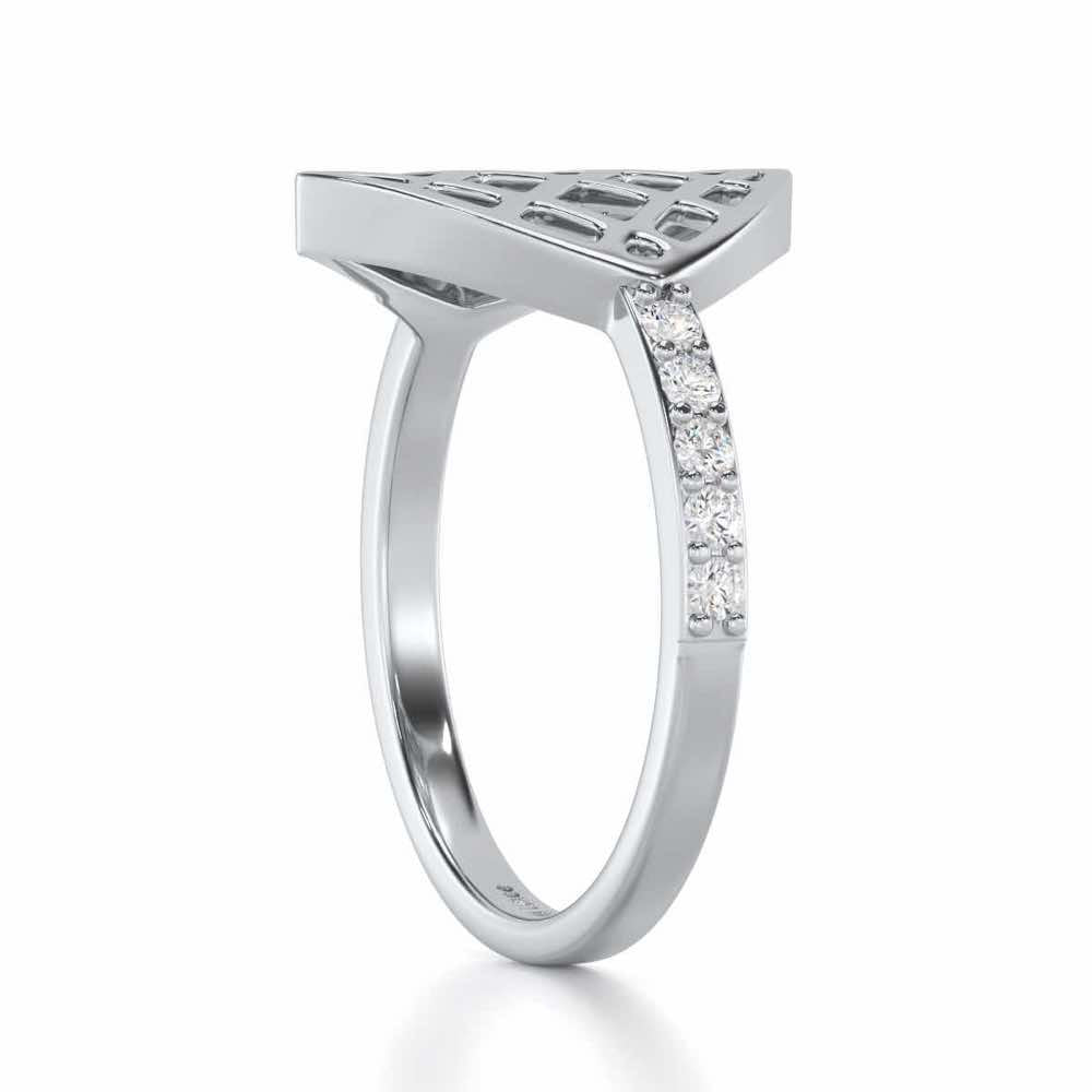 Enchanted Silver Ring - White Gold - Image 3
