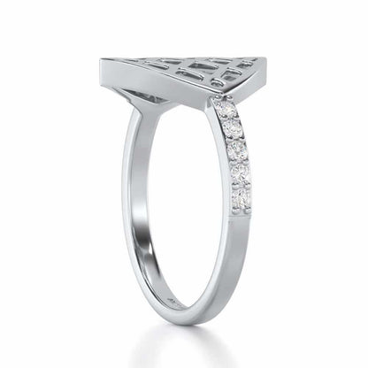 Enchanted Silver Ring - White Gold - Image 3