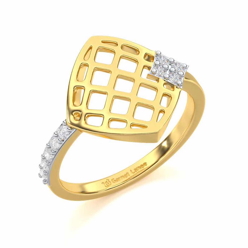 Enchanted Silver Ring - Yellow Gold - Image 1