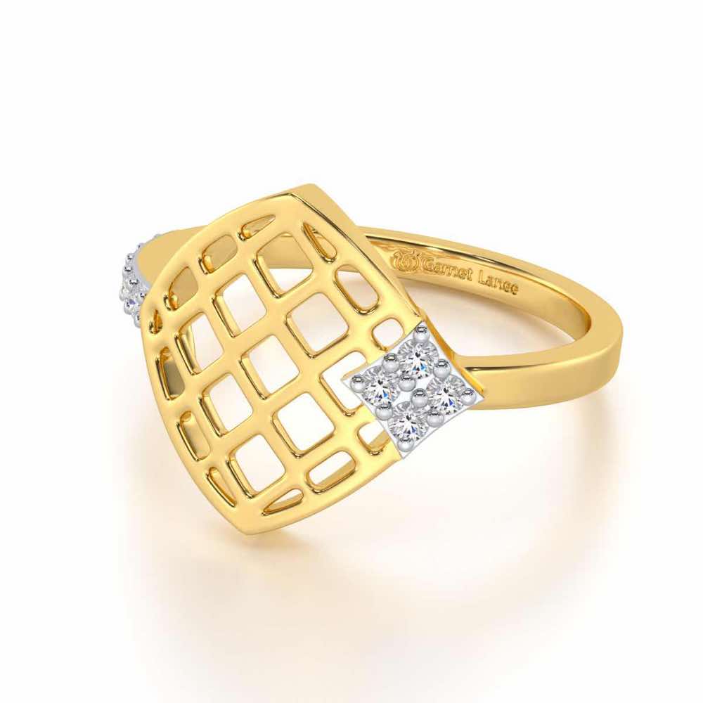 Enchanted Silver Ring - Yellow Gold - Image 2