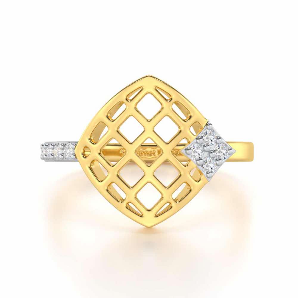 Enchanted Silver Ring - Yellow Gold - Image 4