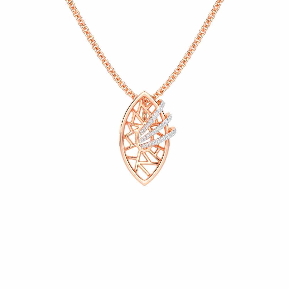 Enchantment Silver Pendant - Rose Gold - Image 1