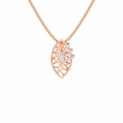 Enchantment Silver Pendant - Rose Gold - Image 1