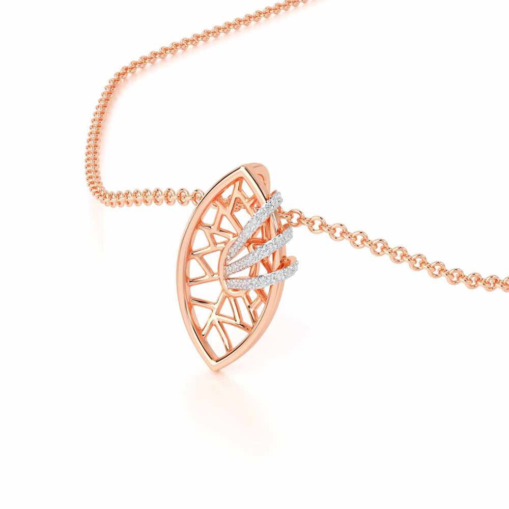 Enchantment Silver Pendant - Rose Gold - Image 2