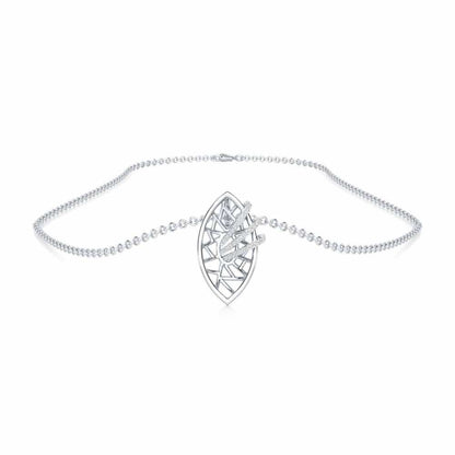 Enchantment Silver Pendant - White Gold - Image 3