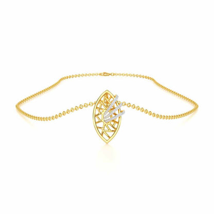 Enchantment Silver Pendant - Yellow Gold - Image 3