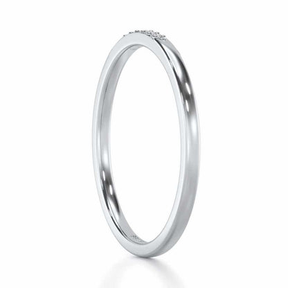 Enigmatic Luster Silver Ring - White Gold - Image 3