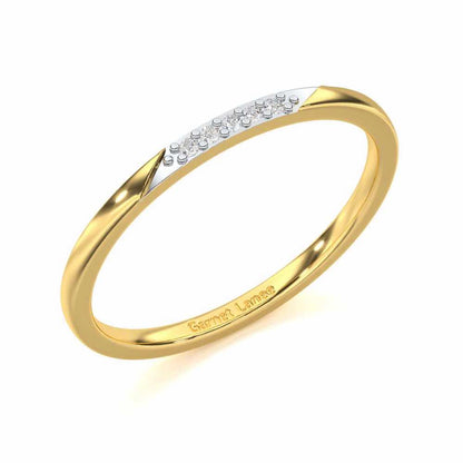 Enigmatic Luster Silver Ring - Yellow Gold - Image 1