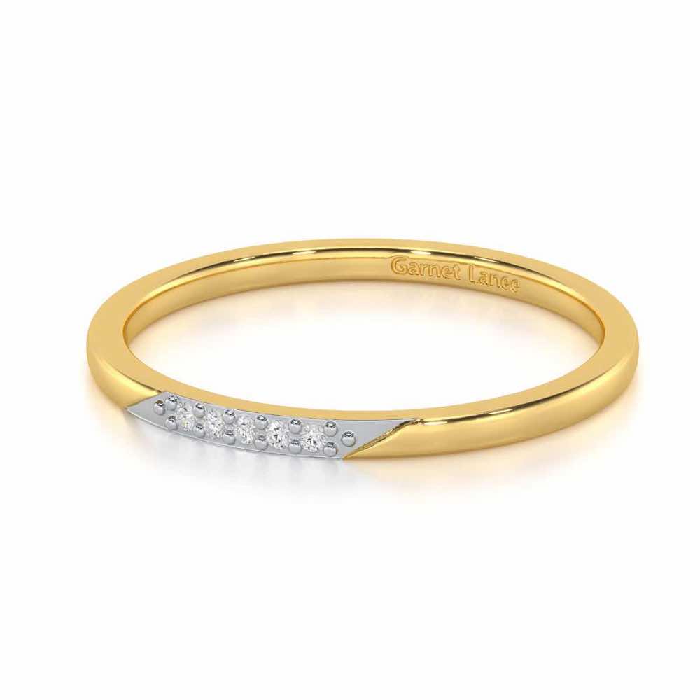 Enigmatic Luster Silver Ring - Yellow Gold - Image 2