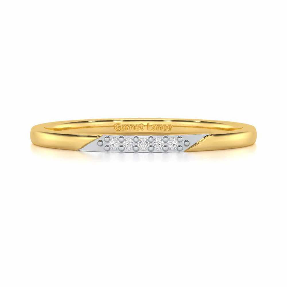 Enigmatic Luster Silver Ring - Yellow Gold - Image 4