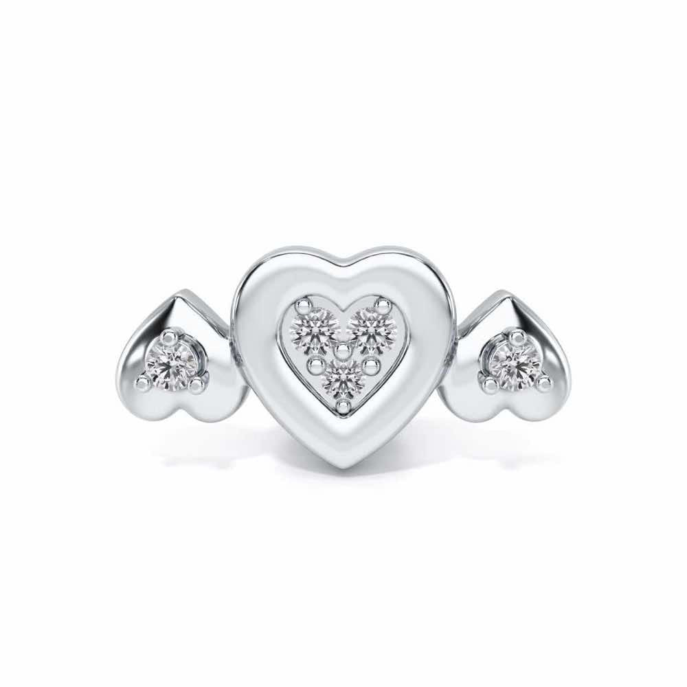 Ensemble Silver Watch Pin - White Gold - Image 2