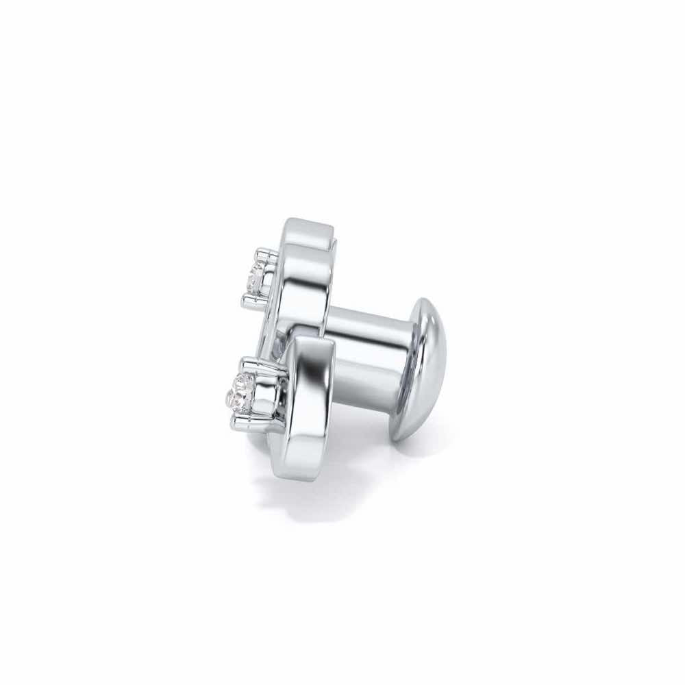 Ensemble Silver Watch Pin - White Gold - Image 4