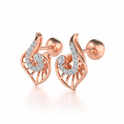 Ensocell Silver Studs - Rose Gold - Image 3