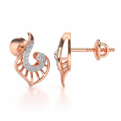 Ensocell Silver Studs - Rose Gold - Image 4