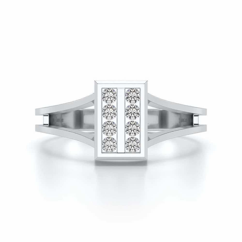 Enticing Ring For Men - White Gold - Image 4
