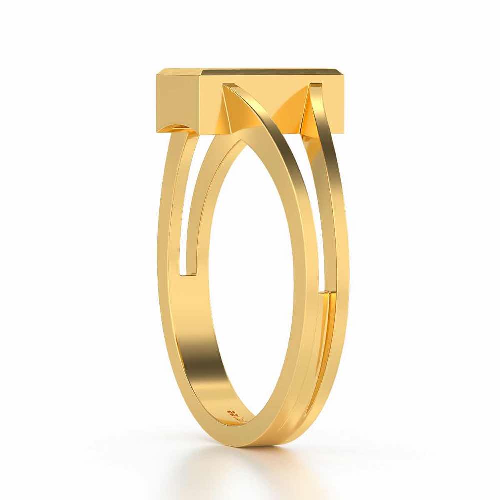 Enticing Ring For Men - Yellow Gold - Image 3