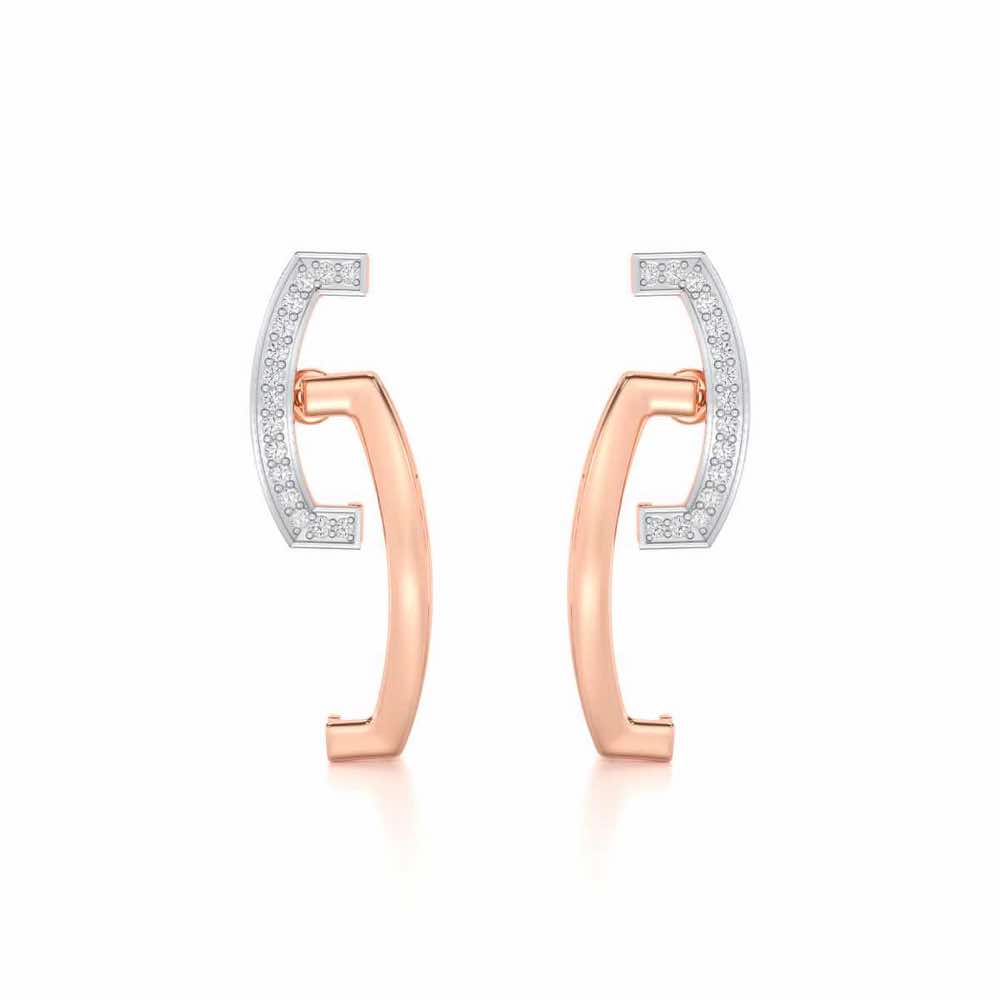 Entwined Silver Earrings