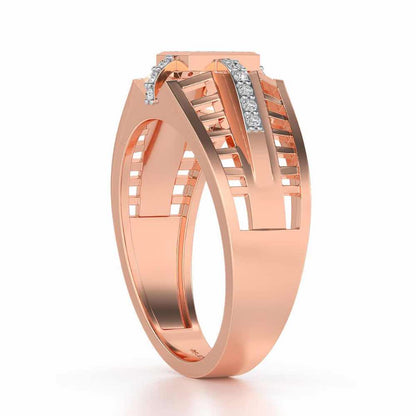Envision Ring For Men - Rose Gold - Image 3