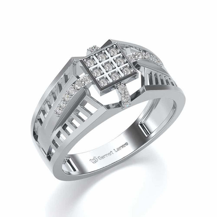 Envision Ring For Men - White Gold - Image 1